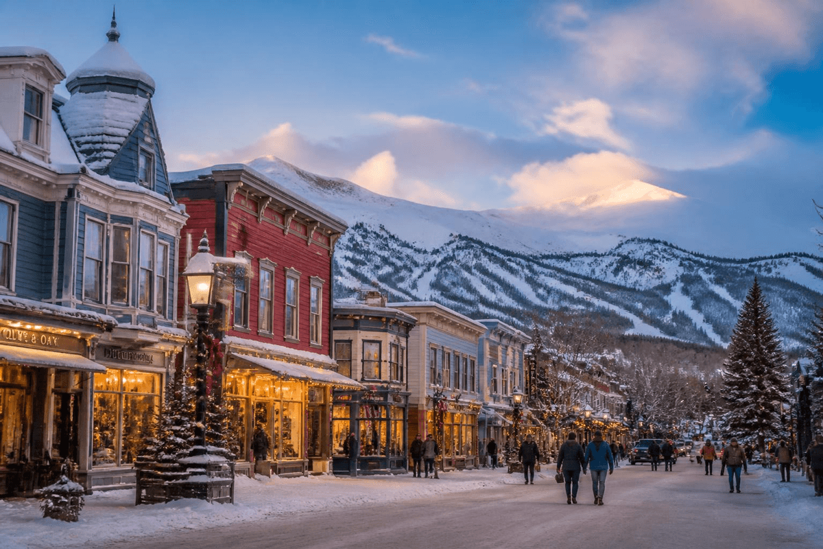 Colorado Winter Mountains