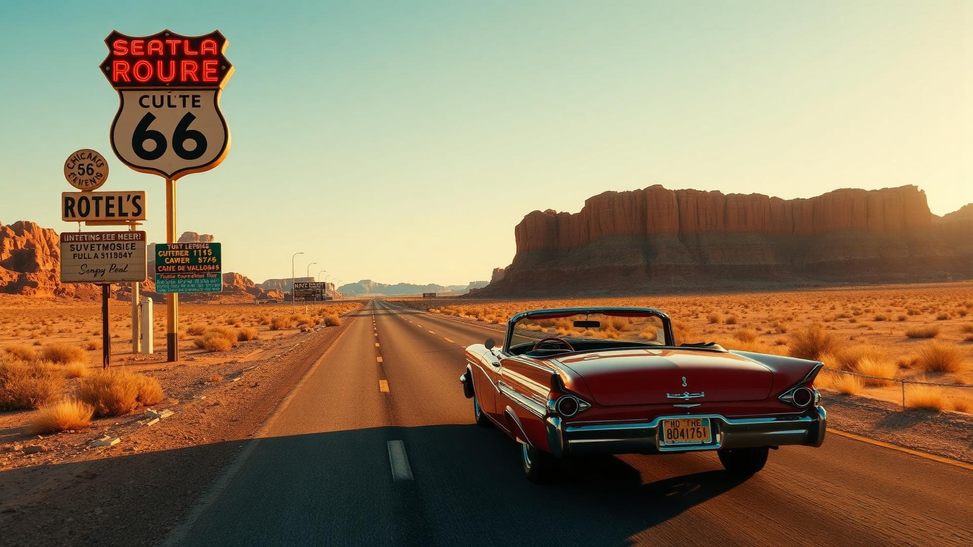 Route 66 - The Classic American Road Trip